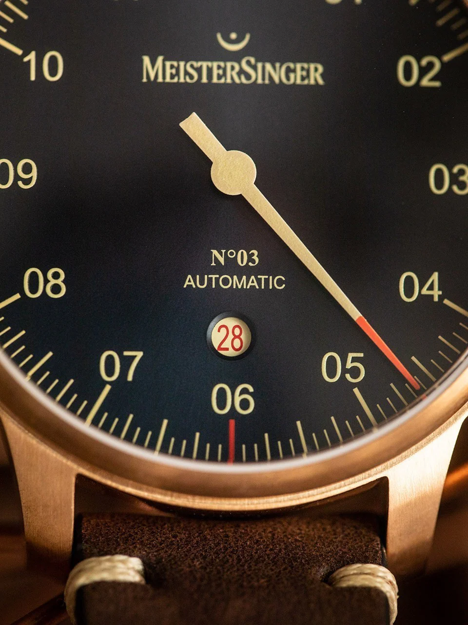 Meistersinger Watch N.03 Bronze Line - Image 5