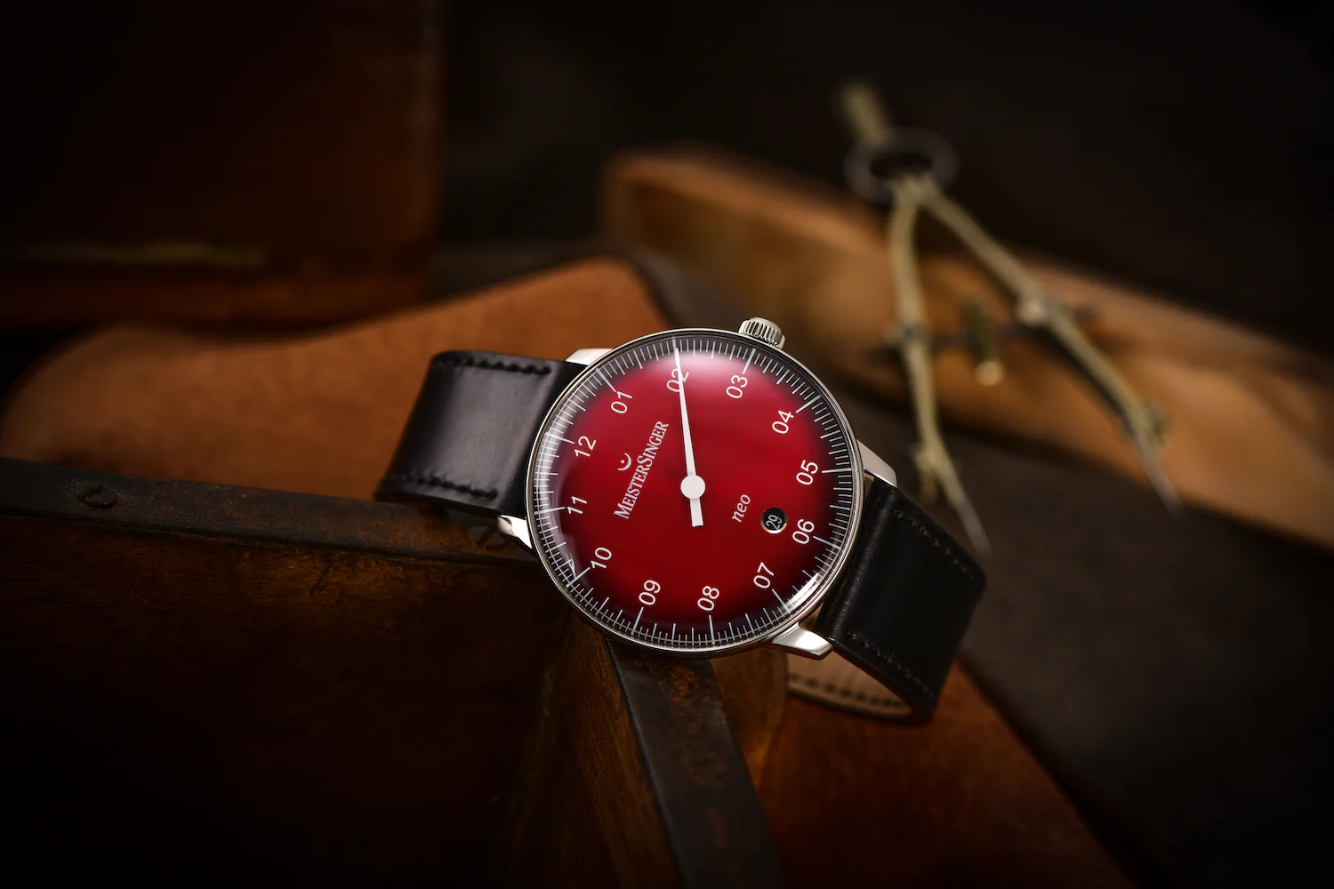 MeisterSinger Watch Neo Bordeaux Degrade - Image 5