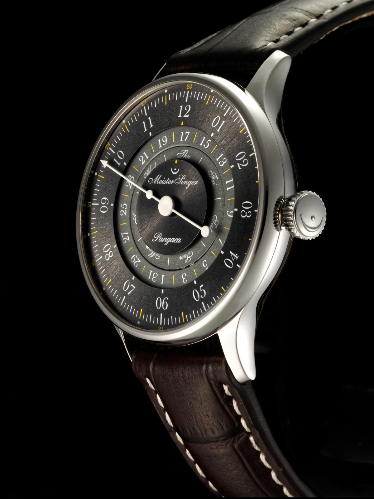 MeisterSinger Pangaea Day Date 365 Grey Watch - Image 3