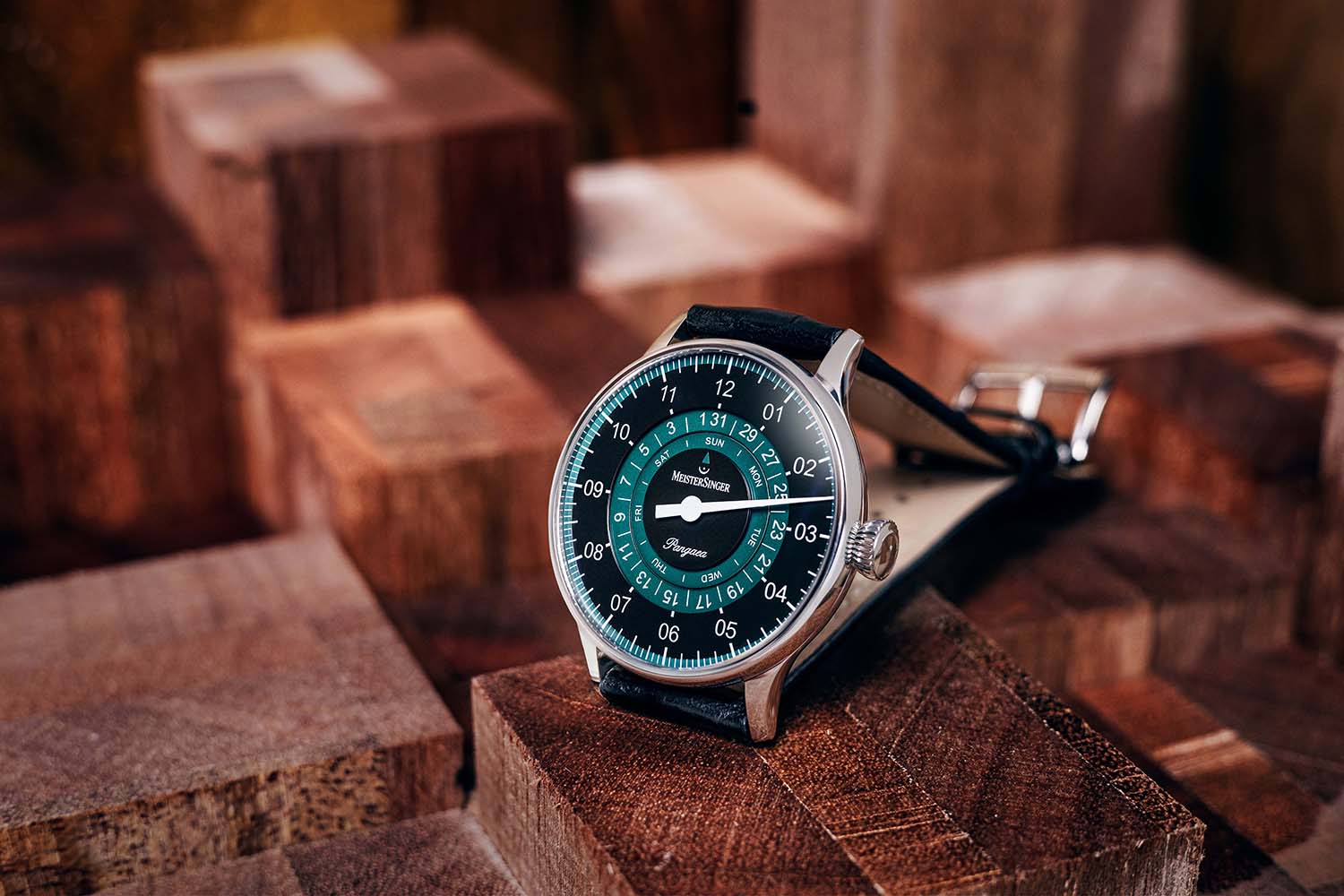 MeisterSinger Watch Pangaea Day Date - Image 3
