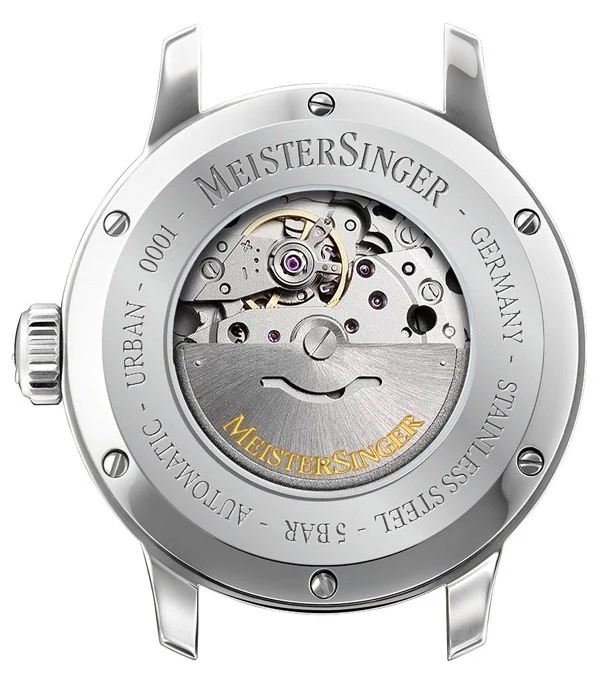 MeisterSinger Watch Urban Day Date Opaline Silver - Image 2