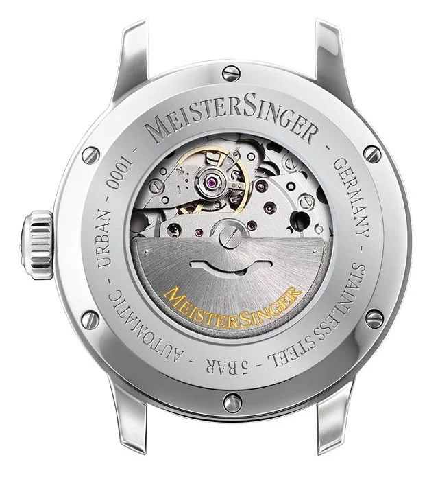 MeisterSinger Watch Urban Day Date Sand Grey - Image 2