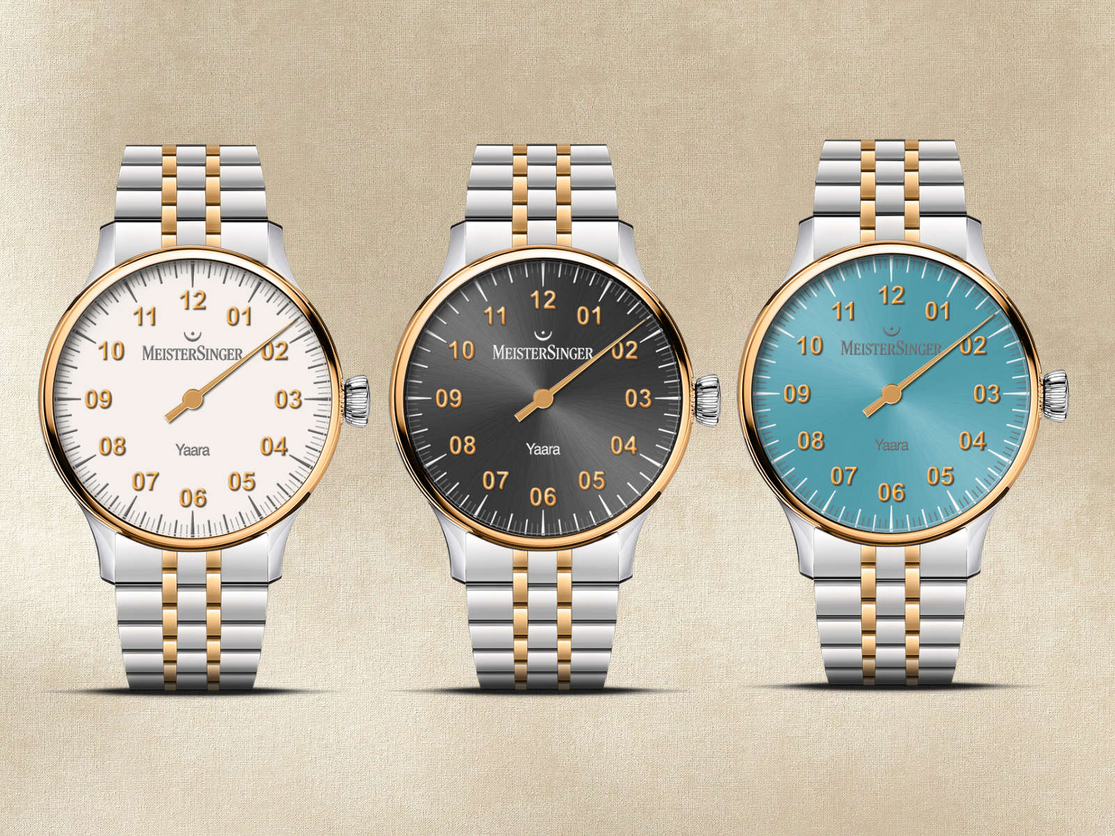 MeisterSinger Yaara White Gold Watch - Image 2