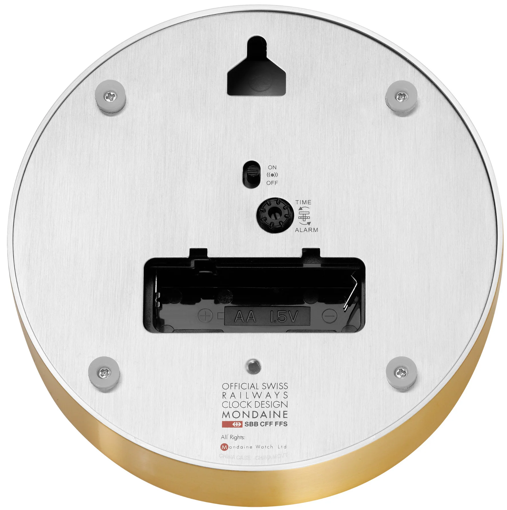 Mondaine Clock Alarm Good Gray Watch - Image 2