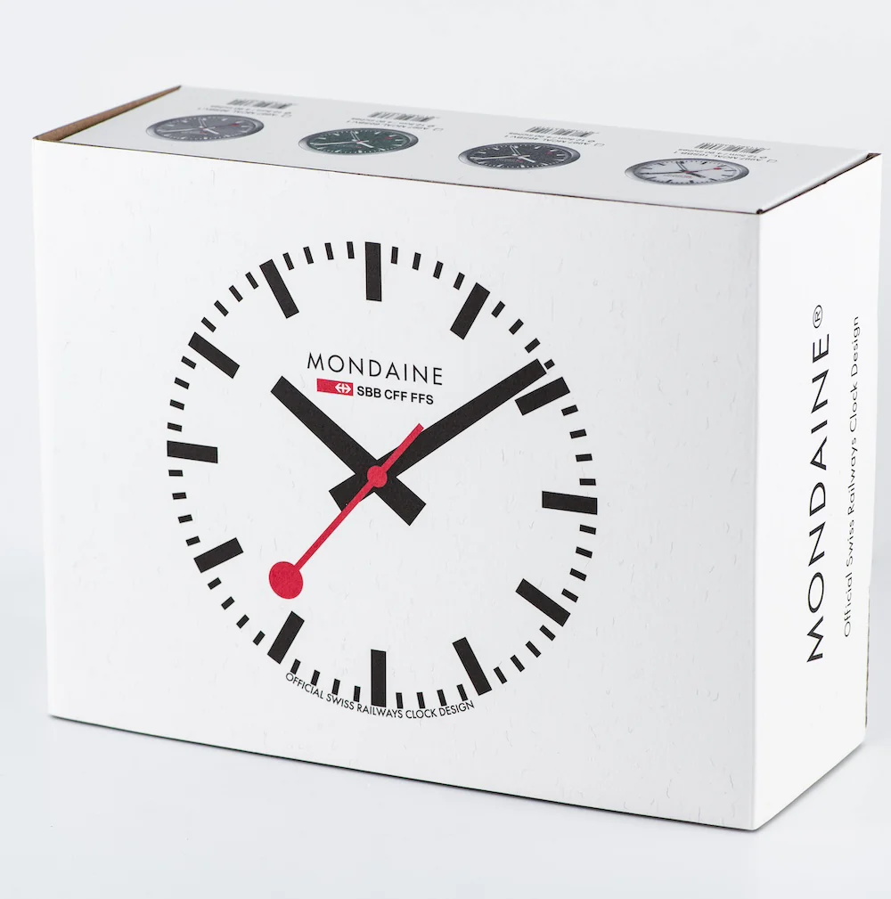 Mondaine Clock Deepest Blue D - Image 4