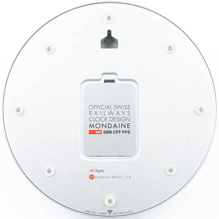 Mondaine Clock Stop2go White Watch - Image 3