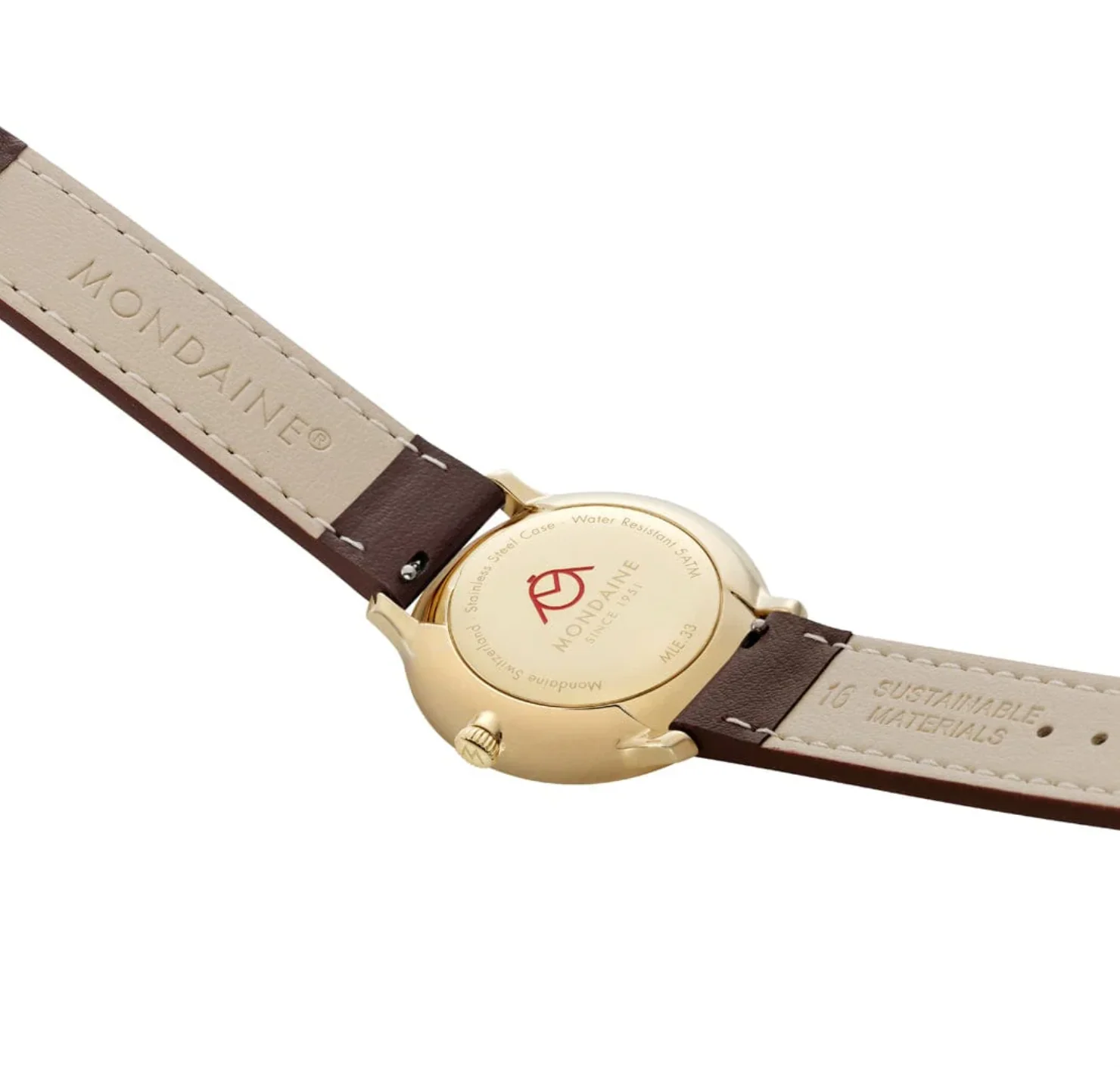 Mondaine Doppio 33mm Ladies Watch - Image 7
