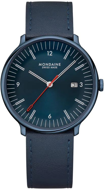 Mondaine Doppio 41mm Mens Watch - Image 2