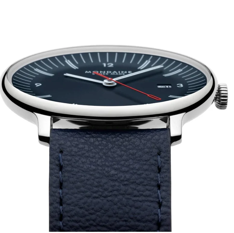 Mondaine Doppio 41mm Mens Watch - Image 5