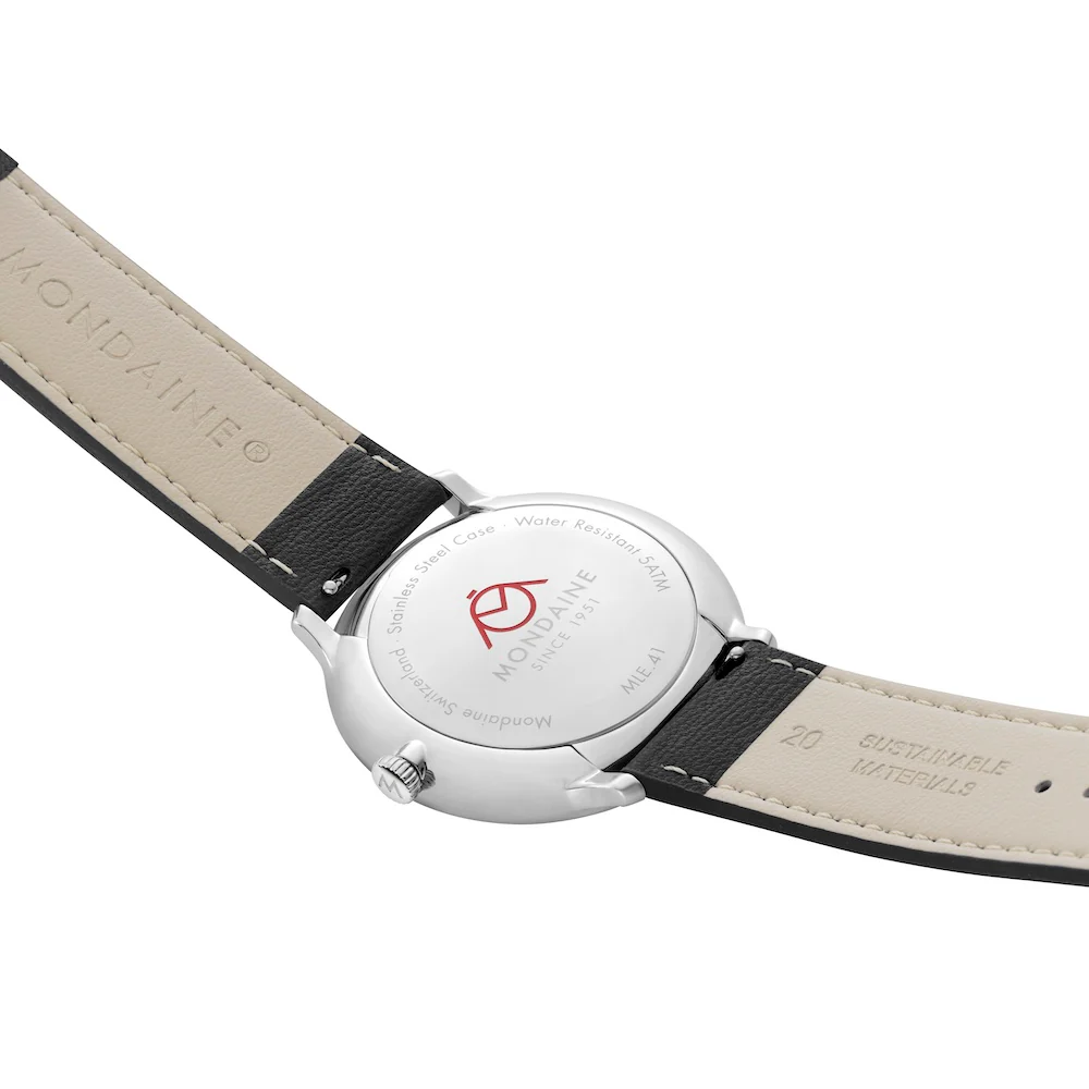 Mondaine Doppio 41mm Solar Watch - Image 2