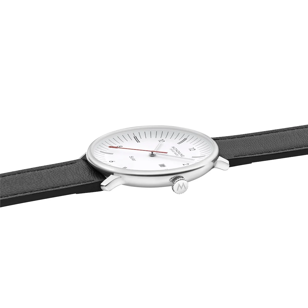 Mondaine Doppio 41mm Solar Watch - Image 3