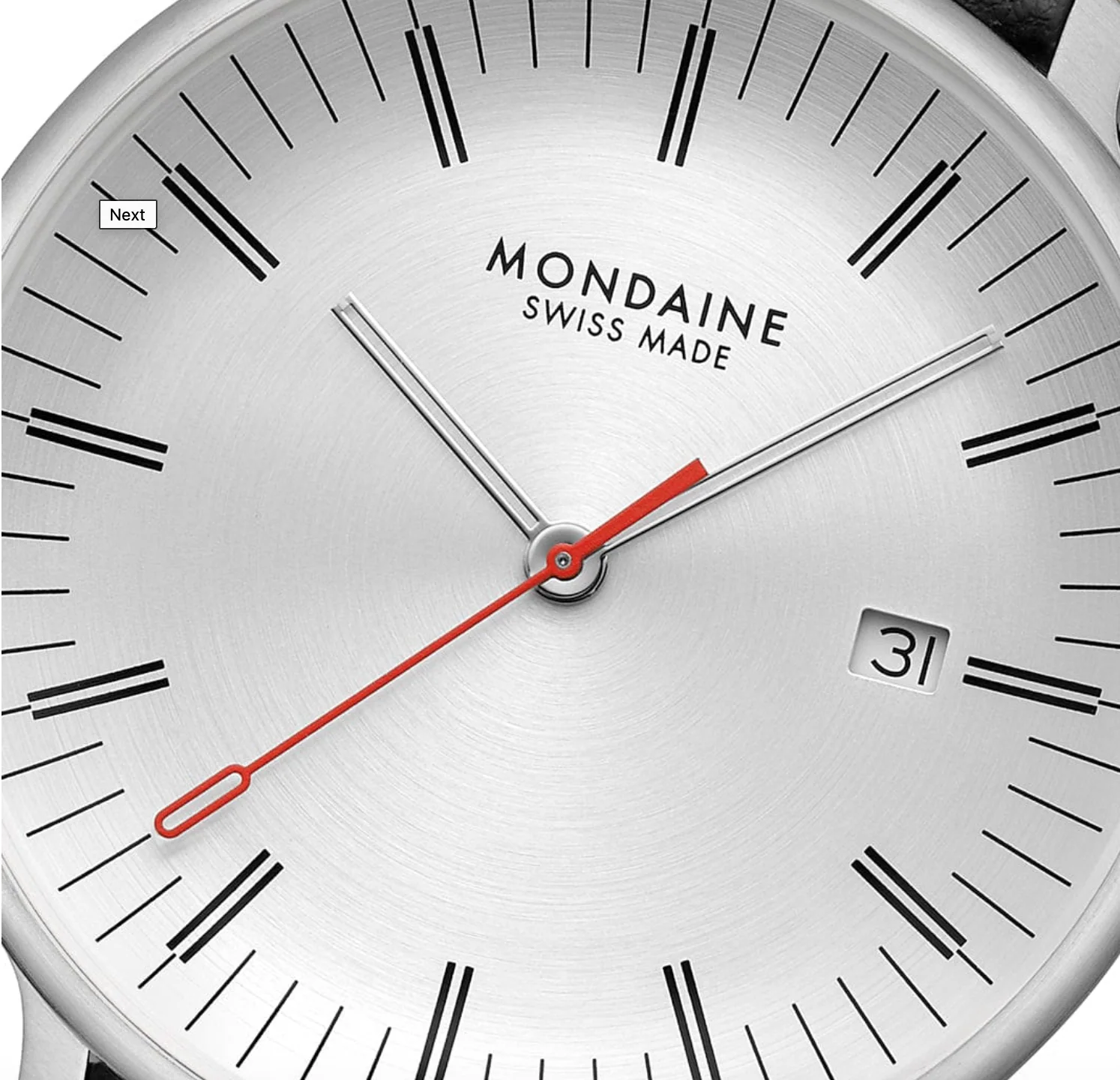 Mondaine Doppio 41mm Solar Watch - Image 4