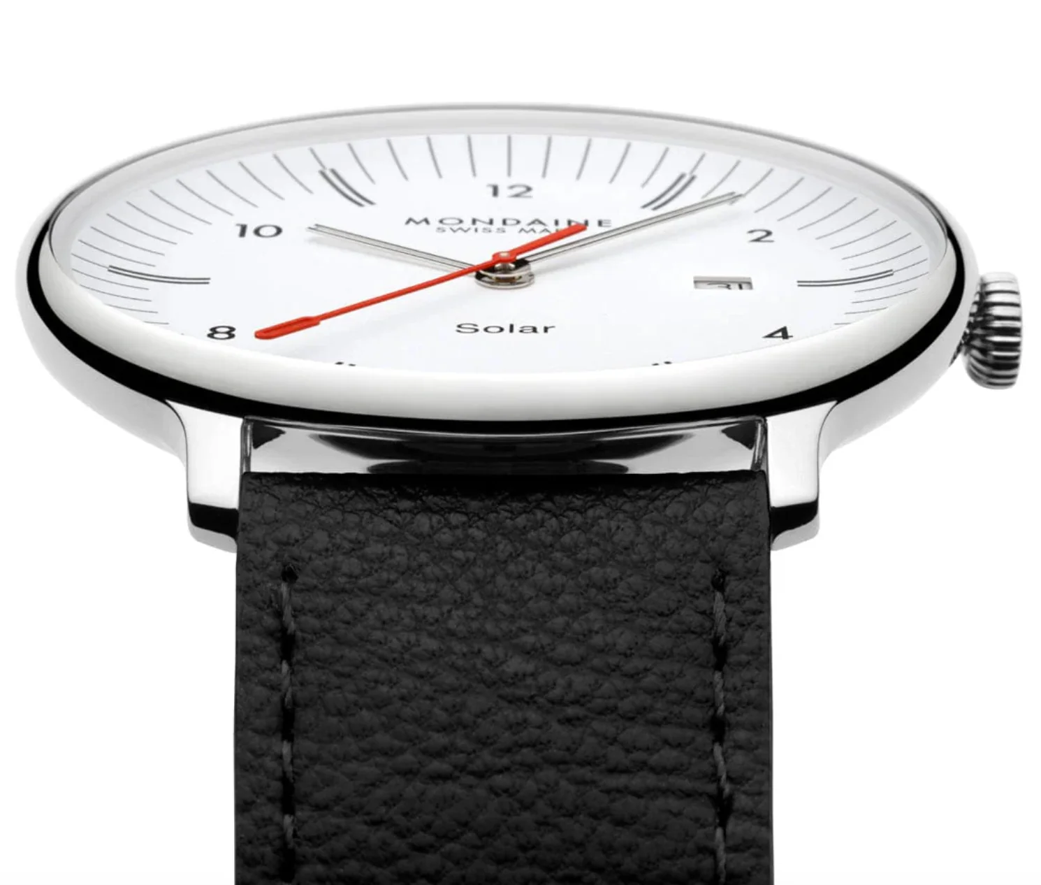 Mondaine Doppio 41mm Solar Watch - Image 6