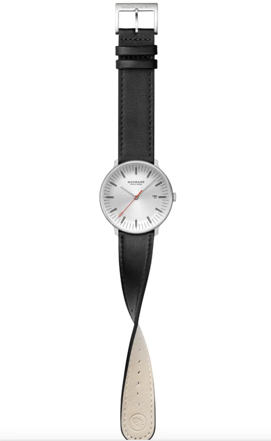 Mondaine Doppio 41mm Solar Watch - Image 8