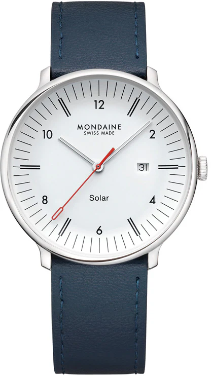 Mondaine Doppio 41mm Solar Watch