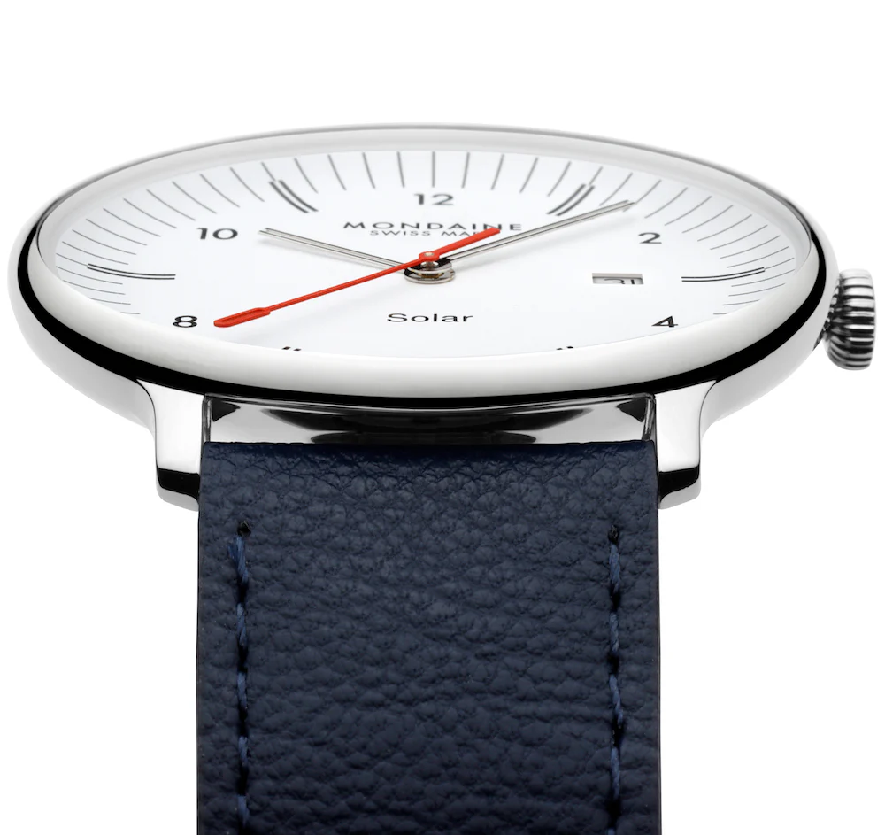 Mondaine Doppio 41mm Solar Watch - Image 2