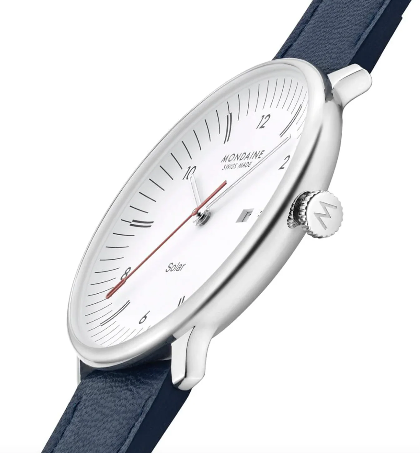 Mondaine Doppio 41mm Solar Watch - Image 4