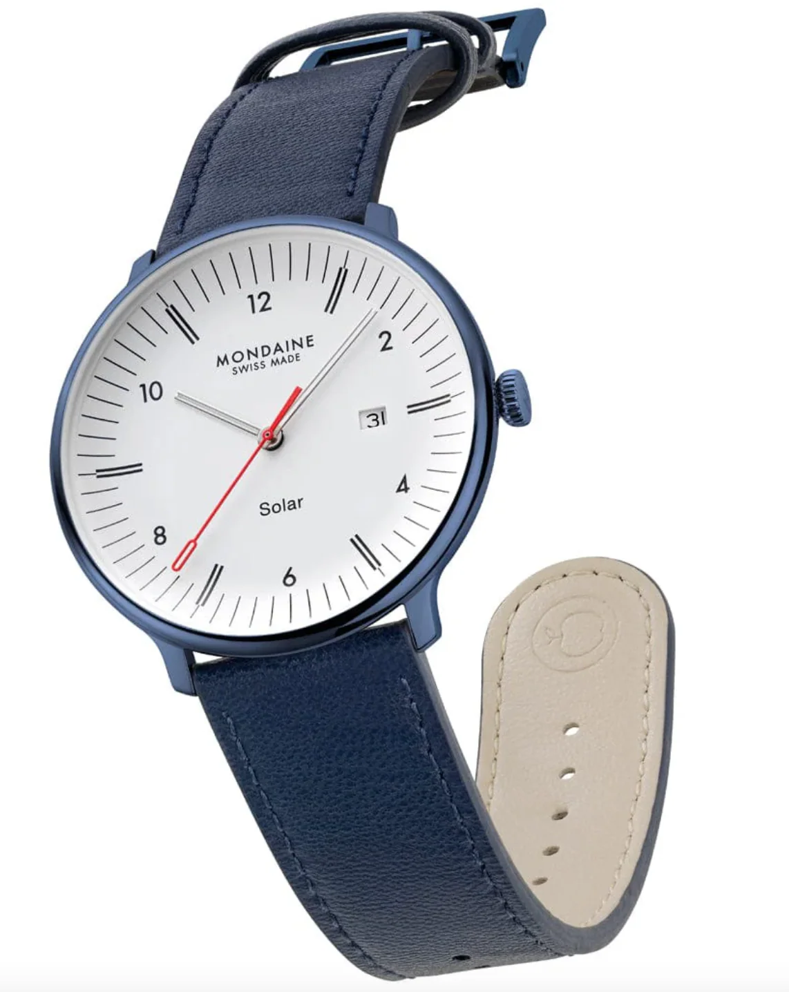 Mondaine Doppio 41mm Solar Watch - Image 5