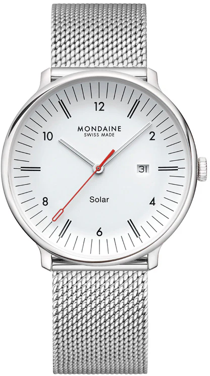 Mondaine Doppio 41mm Solar Watch