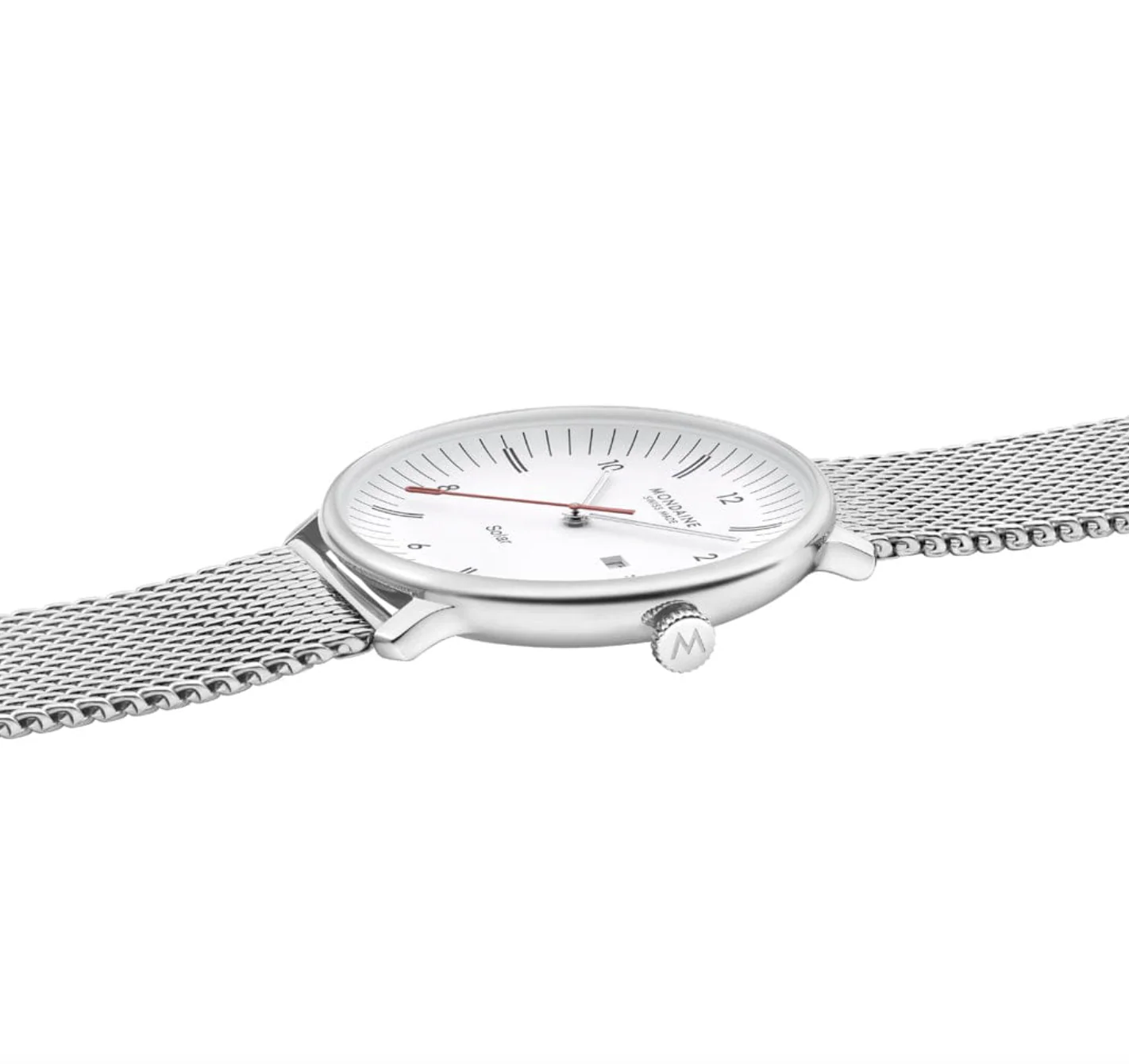 Mondaine Doppio 41mm Solar Watch - Image 2