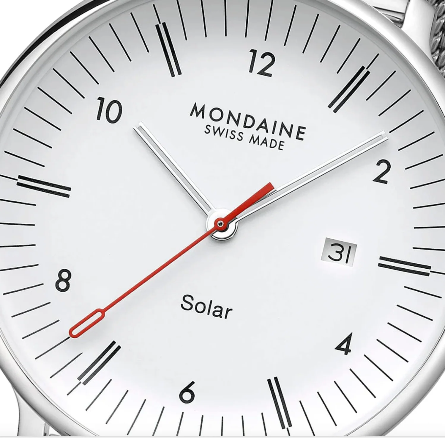 Mondaine Doppio 41mm Solar Watch - Image 3
