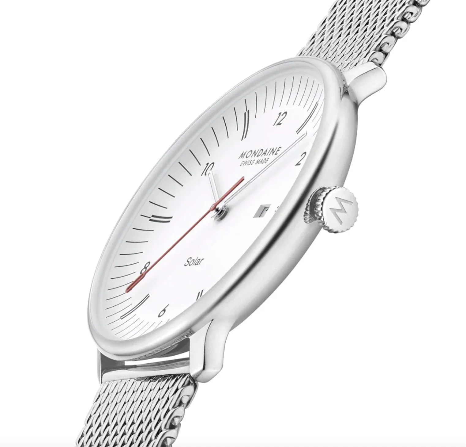 Mondaine Doppio 41mm Solar Watch - Image 4