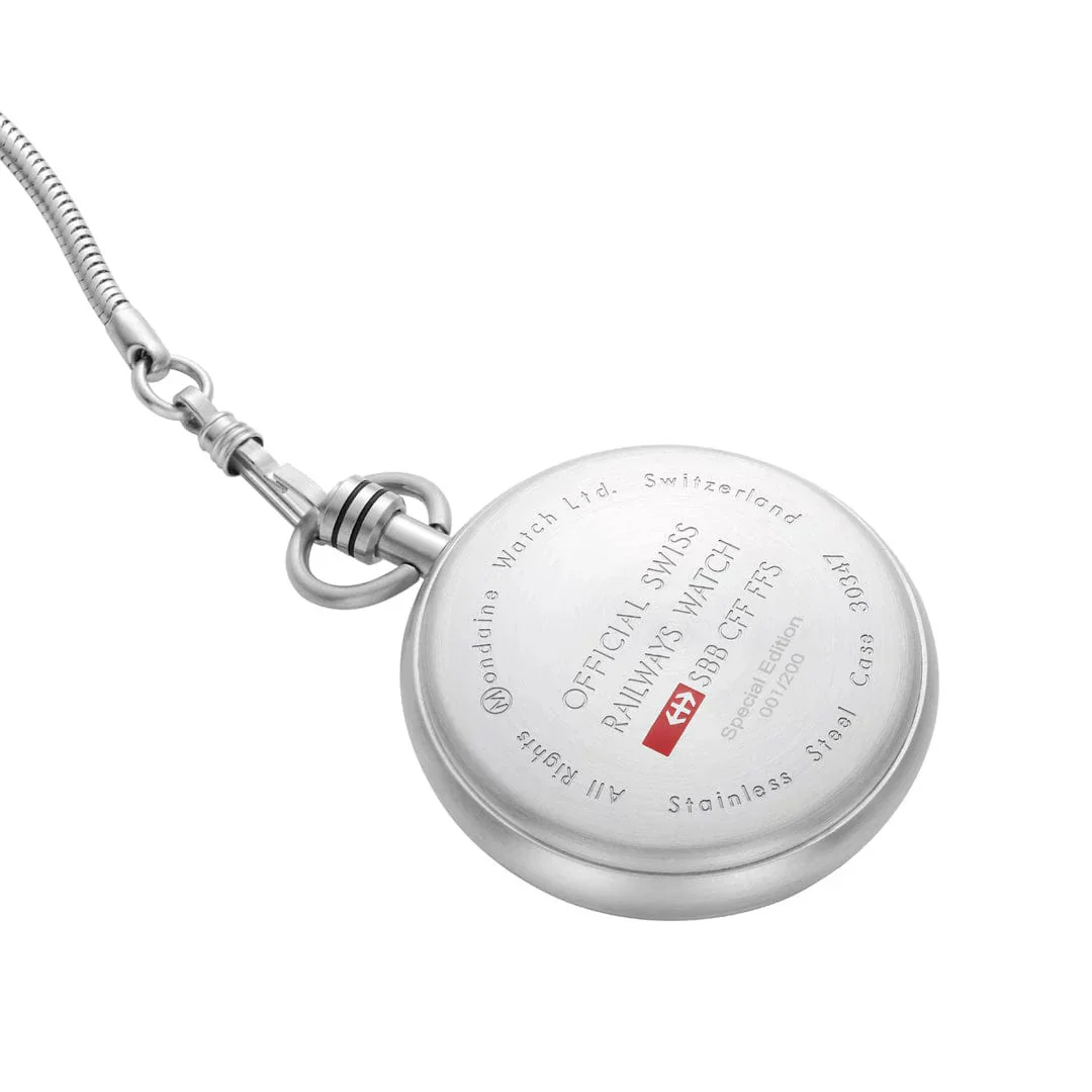 Mondaine Pocket Watch 48mm Limited Edition Watch - Image 3