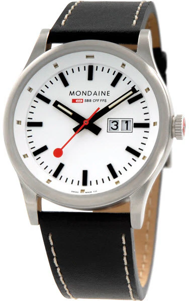 Mondaine Watch Sport Line Night Vision Big Date