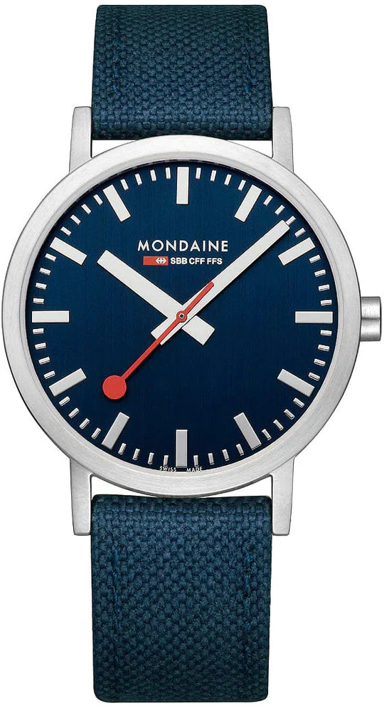 Mondaine Classic Deepest Blue Watch - Image 2
