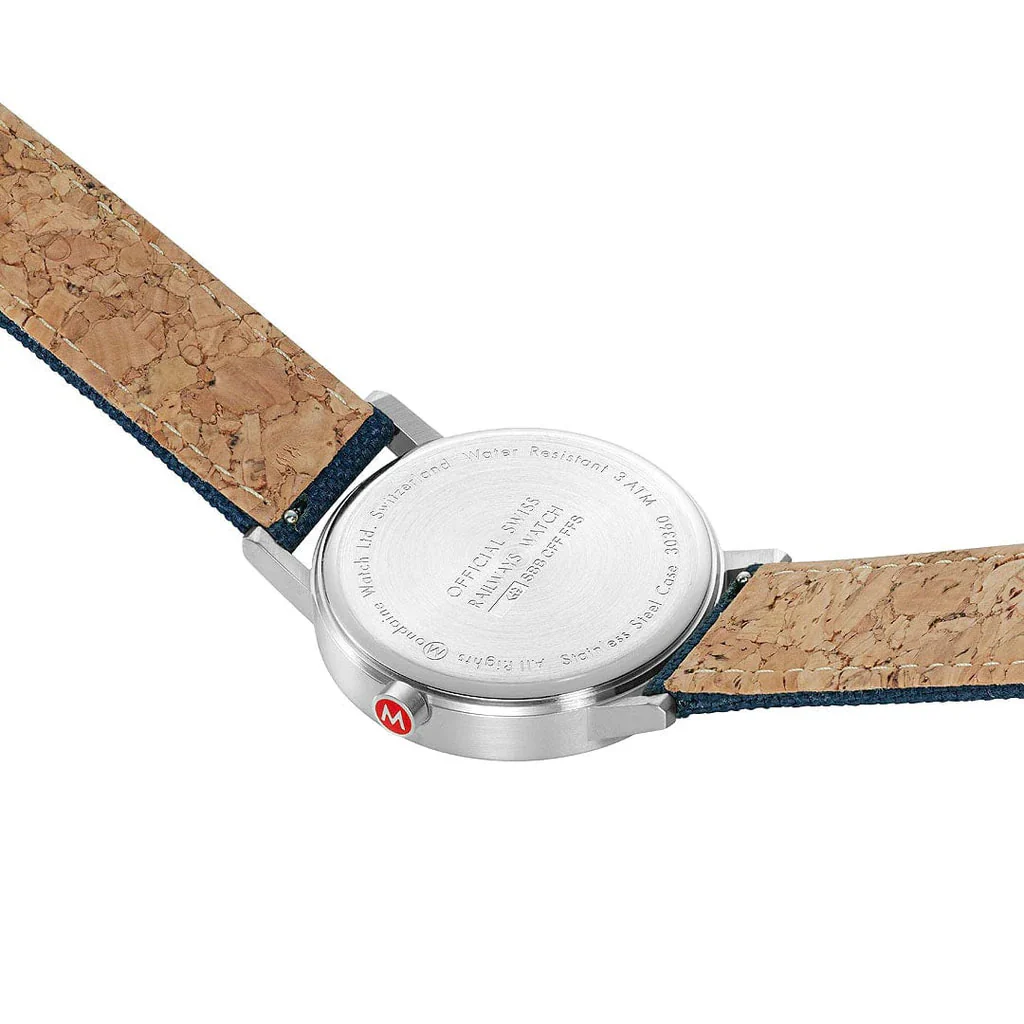 Mondaine Classic Deepest Blue Watch - Image 4