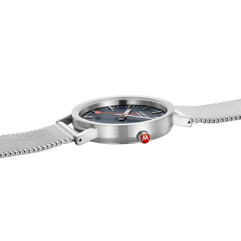 Mondaine Classic Deepest Blue Special Edition Watch - Image 3