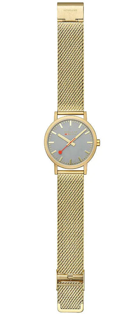 Mondaine Classic Good Gray Watch - Image 5