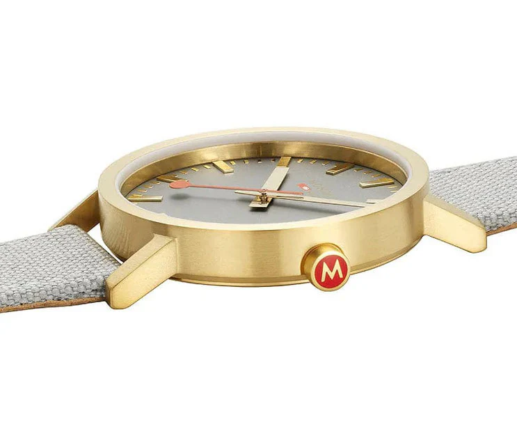 Mondaine Classic Good Gray Watch - Image 3