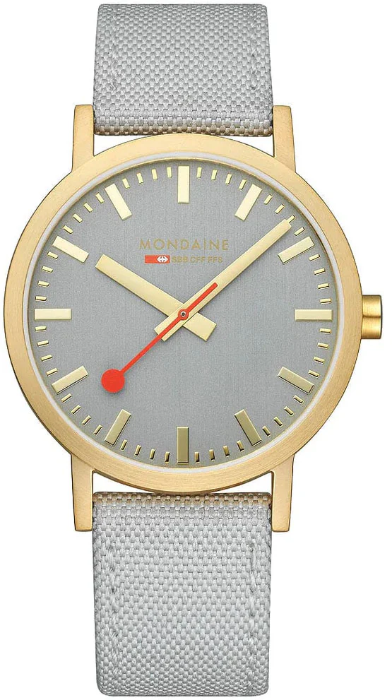 Mondaine Classic Good Gray Watch - Image 5