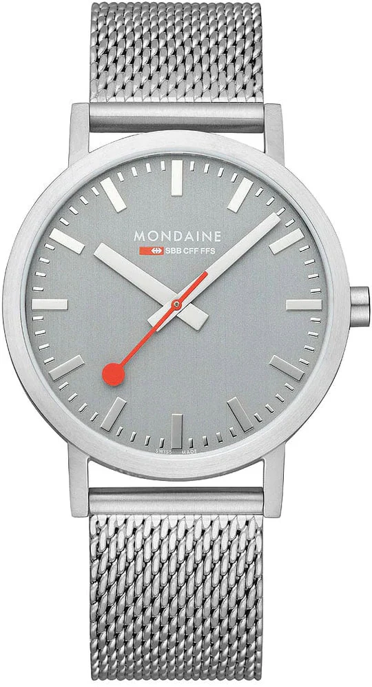 Mondaine Classic Good Grey Special Edition Watch - Image 2