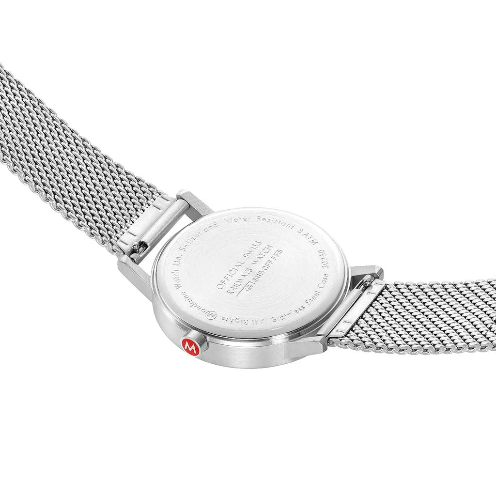 Mondaine Classic Good Grey Special Edition Watch - Image 4