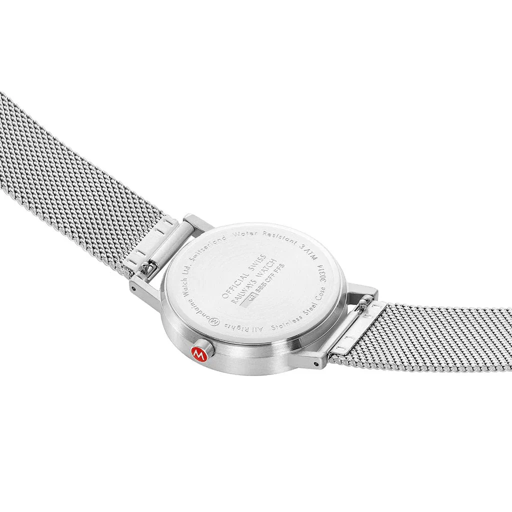 Mondaine Classic Park Green Special Edition Watch - Image 4