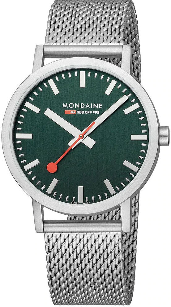 Mondaine Classic Park Green Special Edition Watch