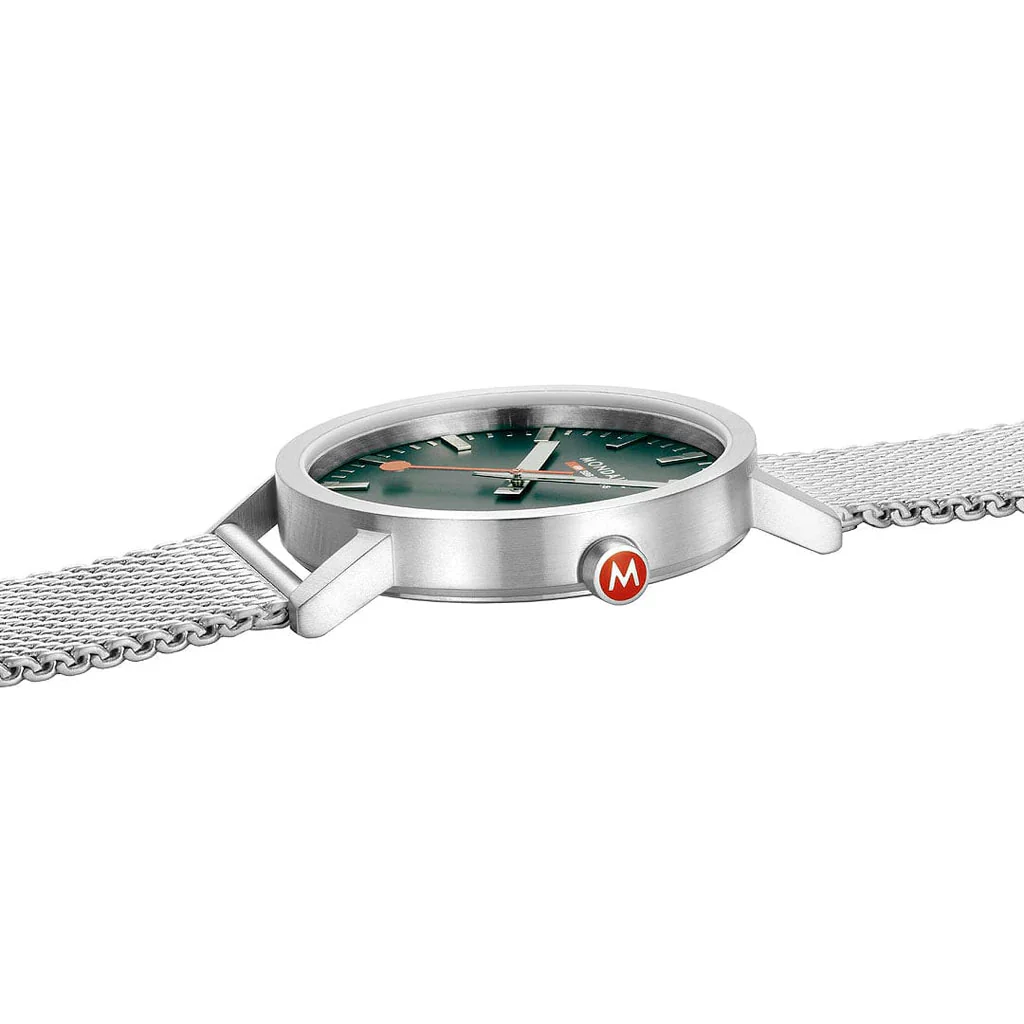 Mondaine Classic Park Green Special Edition Watch - Image 3