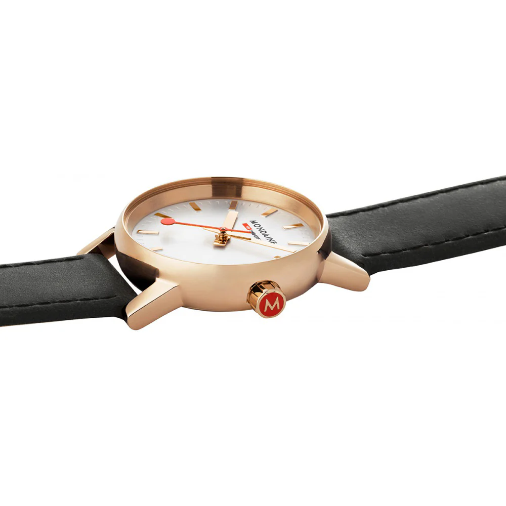 Mondaine Watch Evo2 Rose Gold D - Image 3