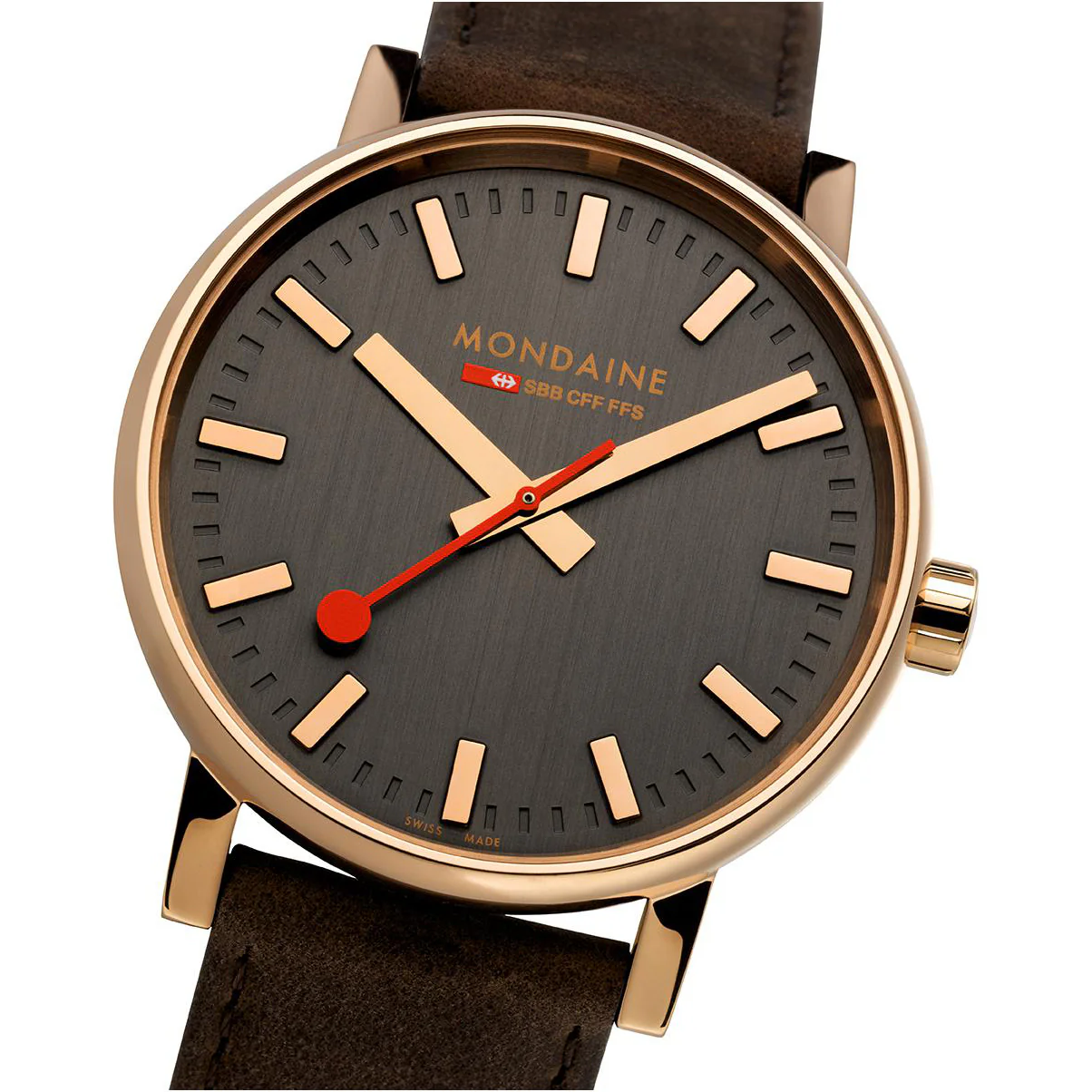 Mondaine Evo2 Rose Gold Watch - Image 2