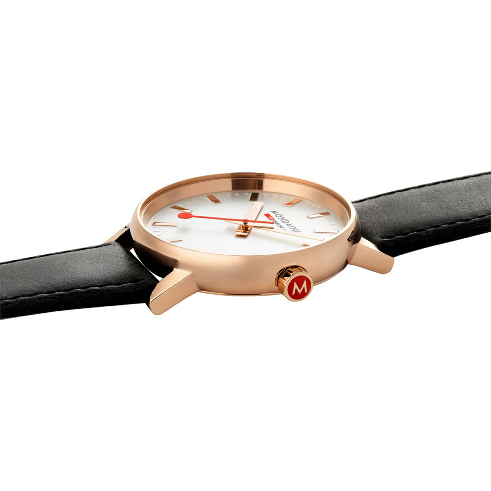 Mondaine Evo2 Rose Gold Watch - Image 3