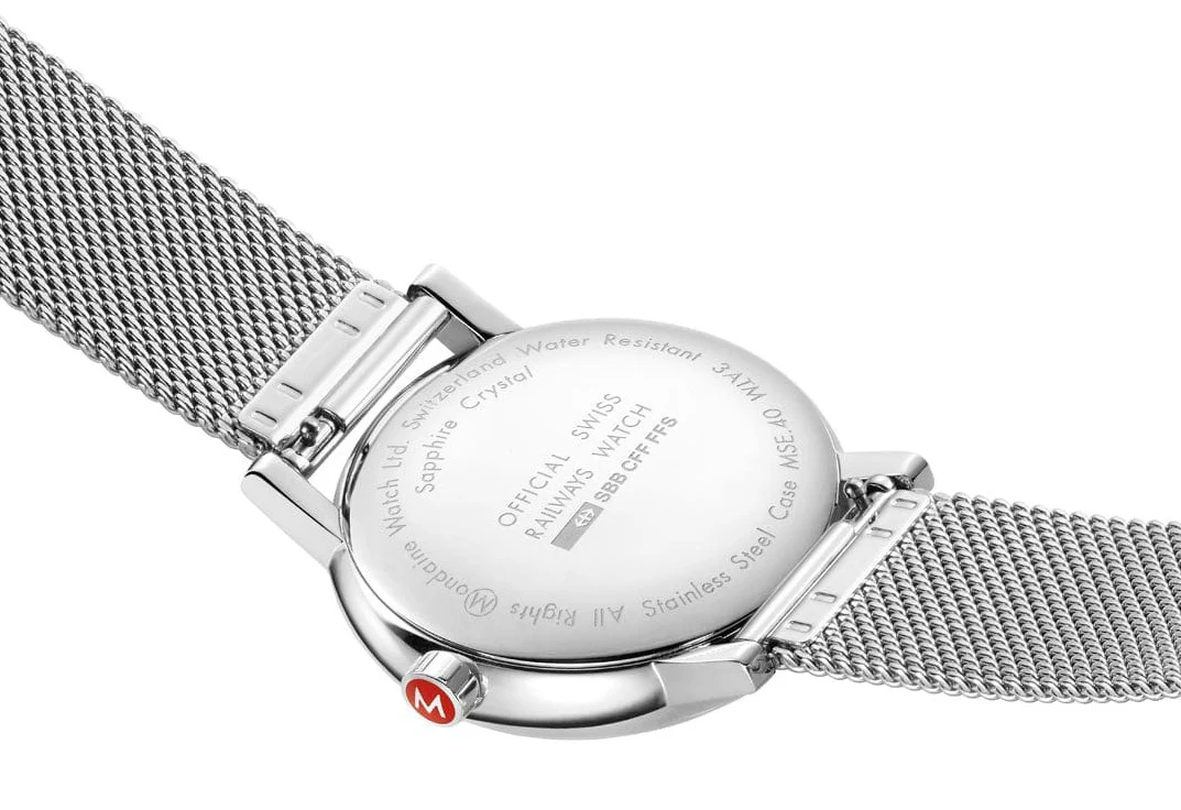 Mondaine Evo2 40mm Steel Watch - Image 2