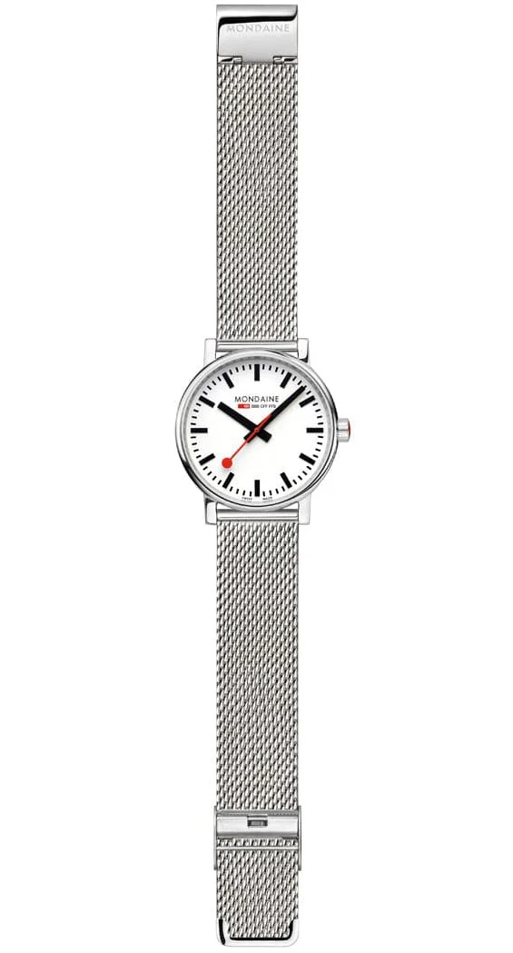 Mondaine Evo2 40mm Steel Watch - Image 4