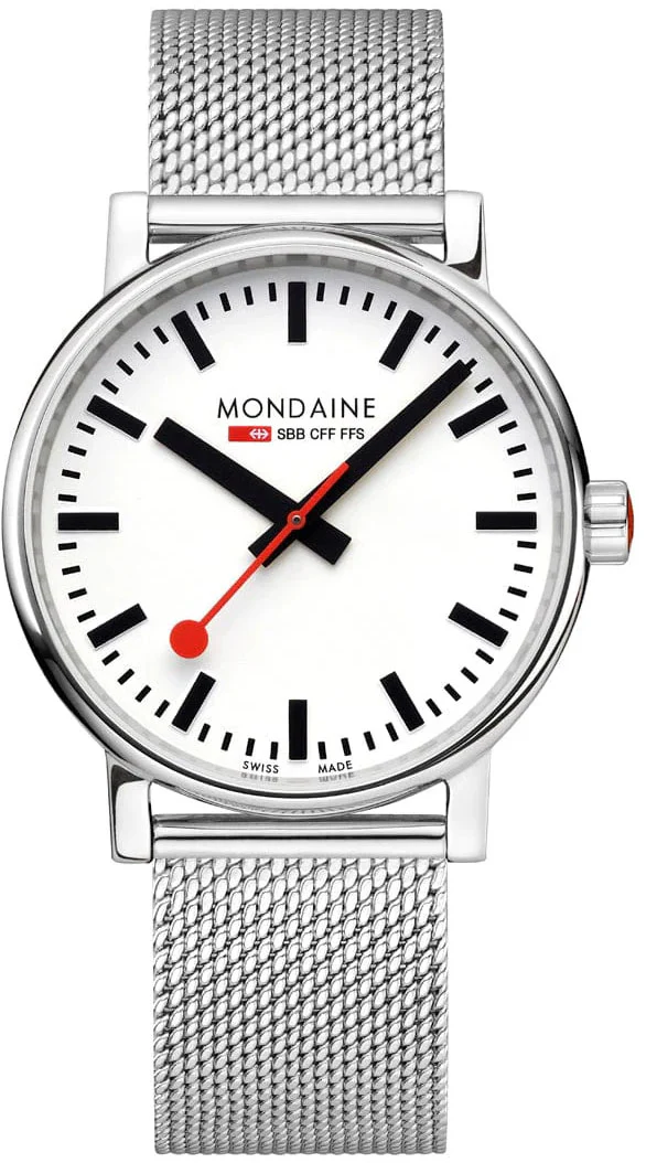 Mondaine Evo2 40mm Steel Watch - Image 5