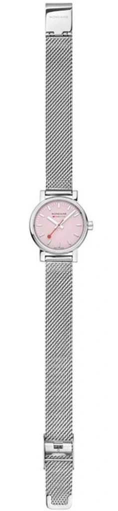 Mondaine Evo2 Sunrise 26mm Pink Watch - Image 4