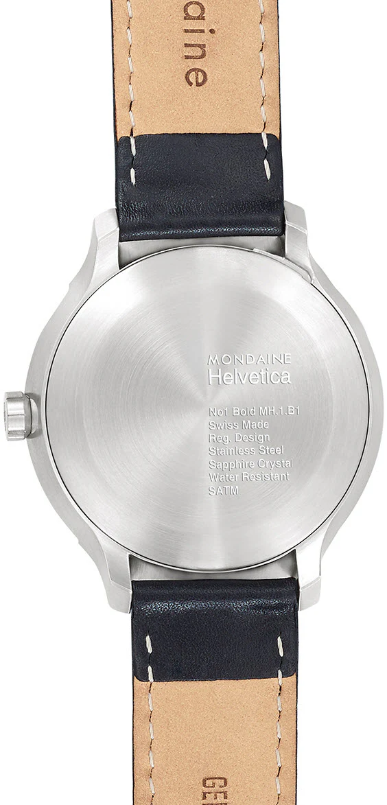 Mondaine Watch Helvetica No1 Bold 34 - Image 2