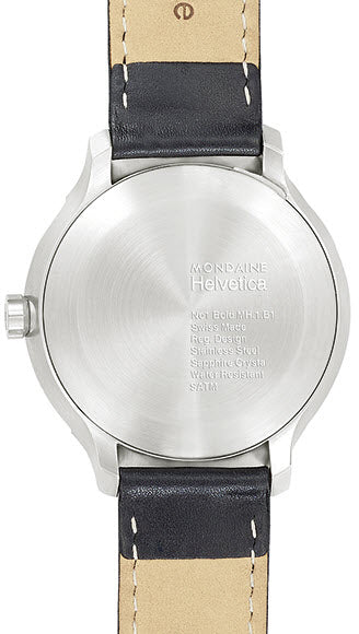 Mondaine Watch Helvetica No1 Bold 43 D - Image 3