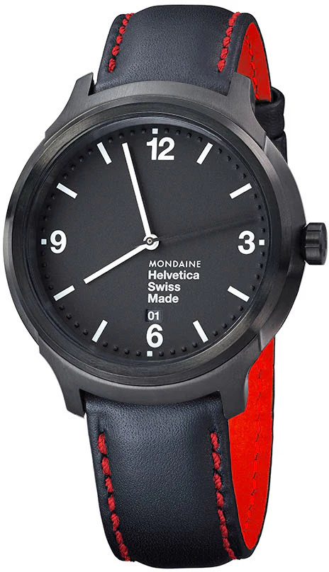 Mondaine Watch Helvetica No1 Bold 43