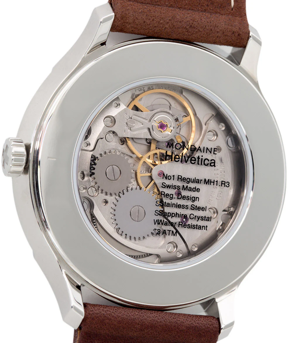 Mondaine Watch Helvetica No1 Regular 40 D - Image 2